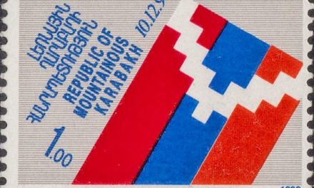 Image illustrant l'article Flag_of_Artsakh_1993_stamp de Clio Carto